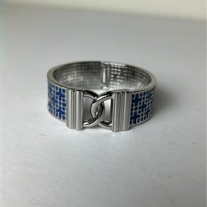 NWOT WHBM blue enamel hinge bracelet